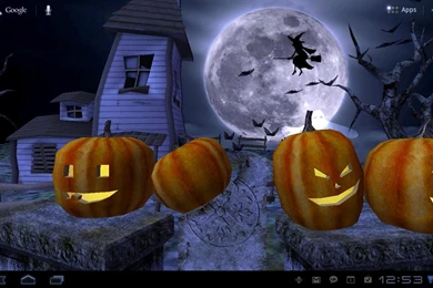 4ndroid": Halloween Live Wallpapers Kittehface Software TOP DEVELOPER