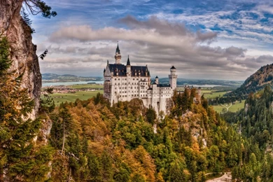 2560x1440 Bavaria Neuschwanstein Castle Desktop PC And Mac Wallpapers
