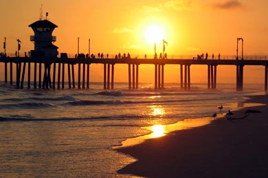 Huntington Beach California By Kimbokasteniv On DeviantArt