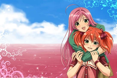 Moka Hugging Kokoa   Akashiya Moka Wallpapers (27608288)   Fanpop