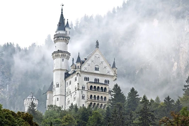 Neuschwanstein Castle Castles Gery 4K Ultra Hd Comely Wallpapers ...