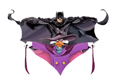 DeviantArt: More Like Batman And Darkwing Duck By Samuraiminister