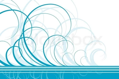 Swirl Vector Backgrounds In Blue Color