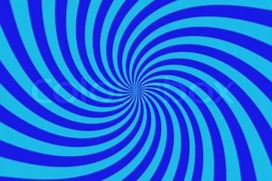 Blue Swirl Sunburst Backgrounds Stock Photo