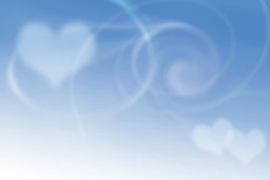 Blue Heart Valentine Swirl Abstract Download PowerPoint ...