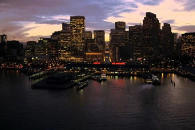 Apple TV 4 Aerial Screensaver   Port Of San Francisco (Night) + ...