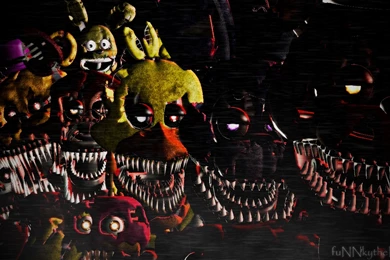 4K FNaF4 Gmod Wallpaper. By FuNNkytheFox94z On DeviantArt