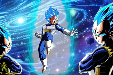 Ascended Super Saiyan God Vegeta By Megamody On DeviantArt