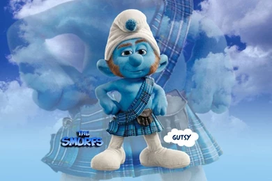 Gutsy Smurf Wallpapers By Bou Ro On DeviantArt
