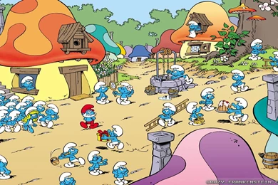 The Smurfs Cartoon Wallpapers   Crazy Frankenstein