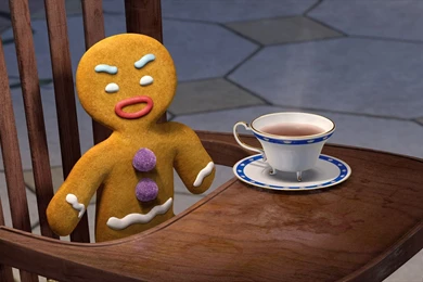 Gingerbread Man   Shrek The Third Desktop Wallpapers 16244