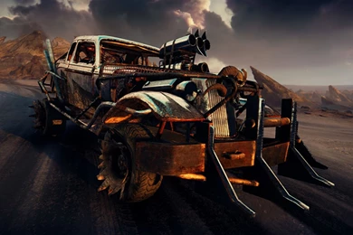 Download Wallpapers 1920x1080 Mad Max, Fury Road, Car, Art Full HD ...