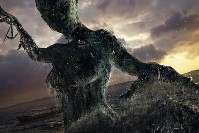 Huge Wallpapers Bundles: Digital Sea Monster