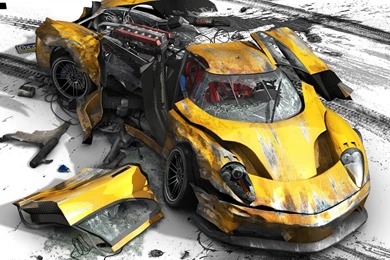 Car Wallpapers Art Poster In ActionGames