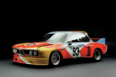 1975 BMW 3.0 CSL Art Car By Alexander Calder   Side Angle ...