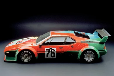 1979 BMW M1 Art Car By Andy Warhol   Side   1600x1200   Wallpapers