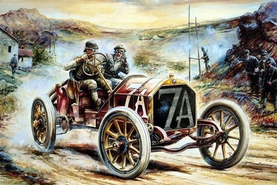 IF Vintage Car, Automotive Art Wallpapers 10   Wallcoo.net