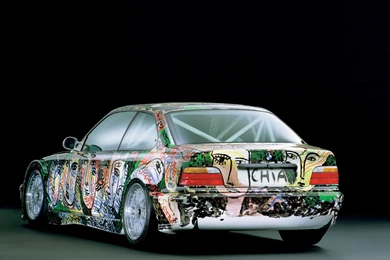 1992 BMW 3 Series Touring Art Car By Sandro Chia   Rear Angle ...