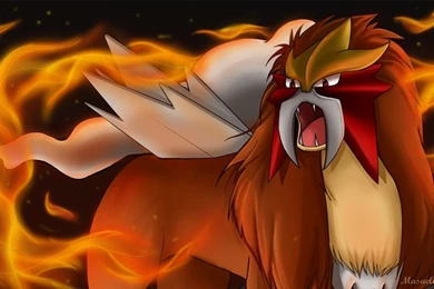 Entei By Masae On DeviantArt