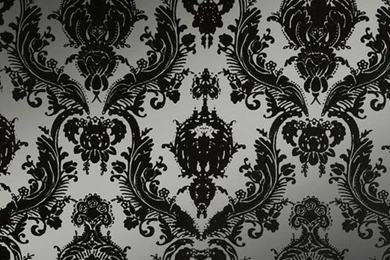 Tempaper Damsel Temporary 33' X 20.5" Damask Wallpapers
