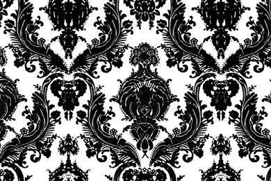 Tempaper DAMSEL Whhite And Black Wallpapers   Tempaper Designs