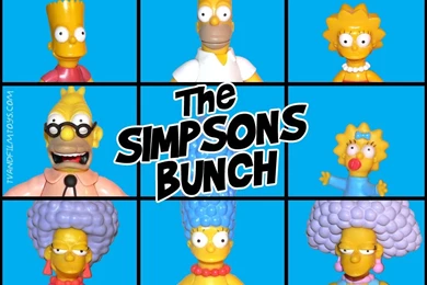 The Simpsons Bunch Desktop Wallpapers WOS