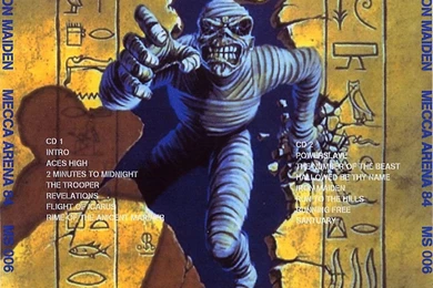 Iron Maiden Bootlegs Mecca Arena 84