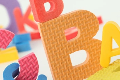 Download Wallpapers 2560x1024 Letter, Variety, Toys, Cognition ...