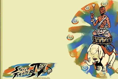 Does This Exist In A Higher Res? (Dhalsim Wallpaper) : SF4