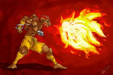 Dhalsim Speedpainting By Panipani On DeviantArt