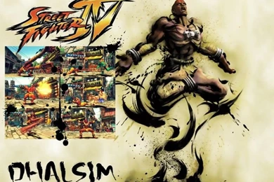 Wallpapers Video Games > Wallpapers Street Fighter IV Dhalsim By ...