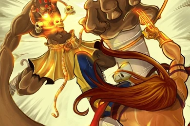 DeviantArt: More Like Dhalsim Vs. Necro By DXSinfinite