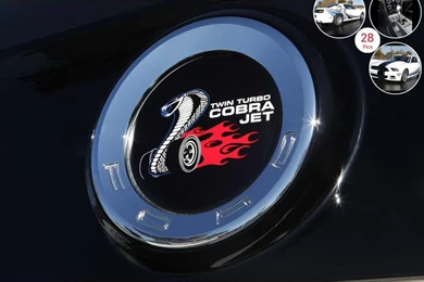 2012 Ford Mustang Cobra Jet Twin Turbo Concept   Badge