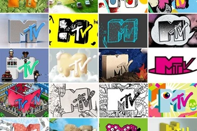MTV The Logos + Backgrounds (NOTCOT)