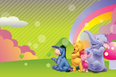 Winnie The Pooh Friends Cartoon Wallpapers HD Download