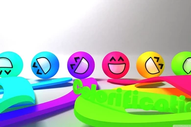 Colorful Smiley Faces HD Desktop Wallpapers : High Definition ...