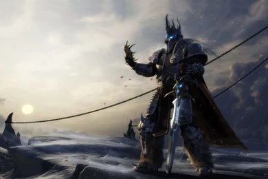 Wallpapers World Of Warcraft Lich King Arthas Crown Terenas ...