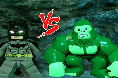 BATMAN VS BEAST BOY (BATTLE)   LEGO BATMAN 3   YouTube