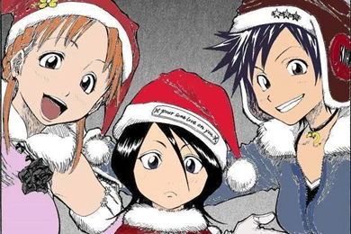 DeviantArt: More Like BLEACH   Merry Christmas By VeeBunny