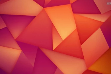 Orange And Purple Polygons Wallpapers   Abstract Wallpapers