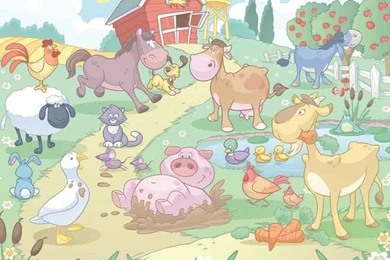 Farm Animals Stickers