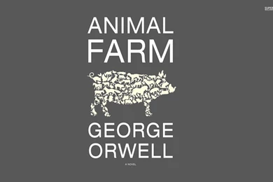 George Orwell's Animal Farm Wallpapers   Typography Wallpapers