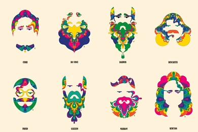 Psychedelic Scientists Leonardo Da Vinci Charles Darwin Sigmund