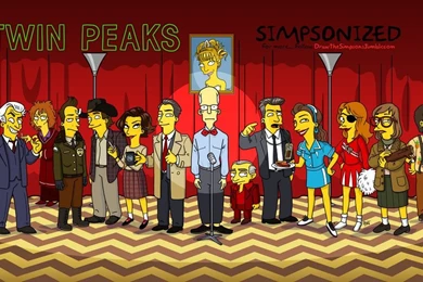 Twin Peaks Simpsonized By ADN z On DeviantArt