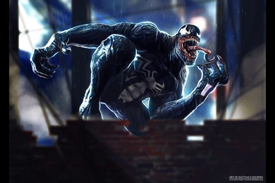 Venom Marvel Comics Symbiote Costume Fan Art Eddie Brock Symbiote ...