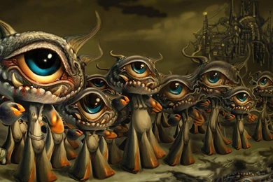 Gallery For   Strange Wallpapers