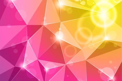Vector Crystal Abstract Backgrounds
