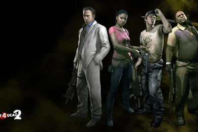 DeviantArt: More Like Left 4 Dead 2 RE6 Styled Wallpapers By Glench