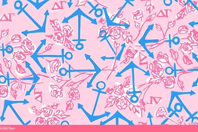 An Unofficial Collection Of Lilly Pulitzer Prints   Delta Gamma