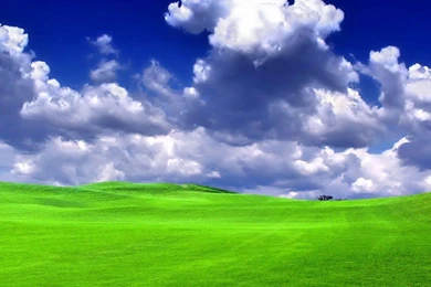 GREEN LAND WALLPAPER   (